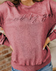 Kaia Mineral Wash Loose Sweatshirt