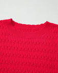 Nellie Knit Ribbed Cuffs Sweater