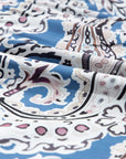 Boho Paisley Off-Shoulder Maxi Dress