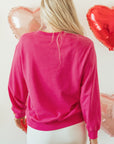 Whitley Heart Patch Graphic Sweatshirt