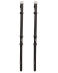 ExionPro Bridle Cheek Pieces With Hook Fastening - Matching Stitching