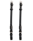 ExionPro Bridle Cheek Pieces With Buckle Fastening - Matching Stitching