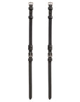 ExionPro Bridle Cheek Pieces With Buckle Fastening - Matching Stitching