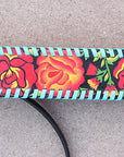 Western Headstall Horse Tack Leather Bridle Floral Hand Paint