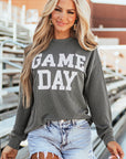 Lucille Sleeve Crewneck top Long Sleeve Top
