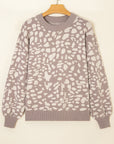Avery Trim Drop Shoulder Sweater