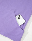 Mariam Short Sleeve Kangaroo Hoodie