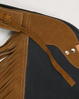 Hilason Pro Rodeo Bull Riding Chaps Leather Kids Junior Youth