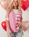Miley High Low Loose Top