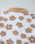 Elisa Pattern Up Fleece Jacket