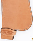 Hilason Leather Youth Saddle Replacement Fender Pair With Hobble Straps
