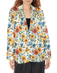 Colores de Mexico Spring Mexico Florals Blazer