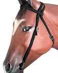 Horse Bridle Headstall Flat Braided Paracord By Hilason