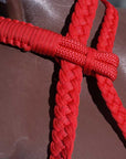 Horse Bridle Headstall Flat Braided Paracord By Hilason