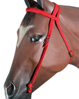 Horse Bridle Headstall Flat Braided Paracord By Hilason