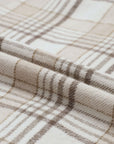 Plaid Removable Hood Buttoned Shacket