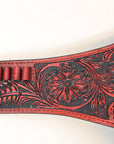 34 In Hilason Western Right Hand Gun Holster Rig 38 Cal Leather Cowboy