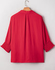 Della Sleeve Oversized Tunic Top