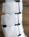 Small Hilason Western Horse Tack 4 In 1 Horse Leg Combo Boots White