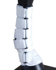 Small Hilason Western Horse Tack 4 In 1 Horse Leg Combo Boots White