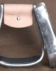 Hilason Aluminum Western Horse Saddle Stirrups Foot Grip