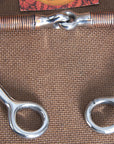 5" Hilason Western Horse Steel Mouth Bit W/ Copper Roller