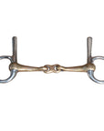 5" Hilason Western Trotting Horse Ring Bit W/ Copper Mouth Link Slide