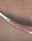 Hilason Western Horse Care Farrier Tool Hoof Knife W/ Wooden Handle