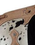 Hilason Western Pro Rodeo Bronc Bull Riding Leather Chinks Chaps