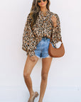 Alaiya Balloon Sleeve Casual Shirt