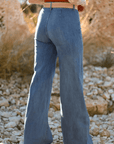 Aleah Waist Wide Leg Jeans