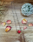 Pink choker Verascite - Valentine collection