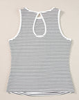 Bethany Striped Knit Sleeveless Tank