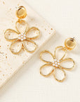 Kendall Pearl Decor Stud Earrings