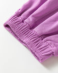 Antonella Solid Color Jogger Pants