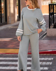 Novah Wide Leg Pant Set
