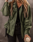 Francesca Tight Waist Collared Jacket