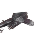 36 In Hilason Western Right Hand Gun Holster Rig 44/45 Cal Leather Cowboy