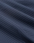 Contrast Trim Ribbed Lined Swim Dress w/ Pockets