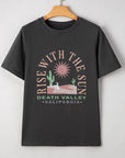RISE WITH THE SUN Western Crewneck Tee