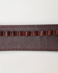 34 In Hilason Western Right Hand Gun Holster Rig 44/45 Cal Leather Cowboy