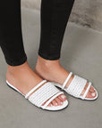 Luisa Square toe Flat Slippers