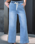 Avianna Panel Wide Leg Jeans