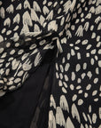 Abstract Dotted Sleeveless Maxi Dress