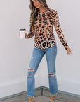 Veronica Sleeve Slim top Long Sleeve Top