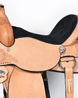 Western Horse Saddle American Leather Ranch Roping Cowboy Hilason
