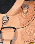 Western Horse Saddle American Leather Ranch Roping Cowboy Hilason