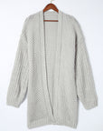 Oakley Shoulder Puff Sleeve Cardigan