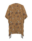 Baha Ranch Western Things Duster Kimono Coverup