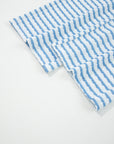 Stripe Collared Top and Drawstring Pants Set